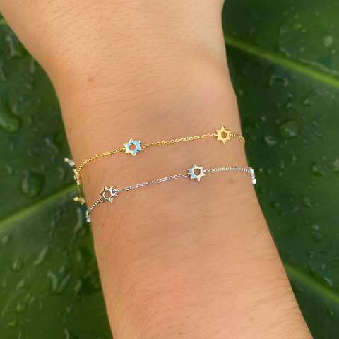 Magen David bracelet -  Paddington Jeweller - Ojco