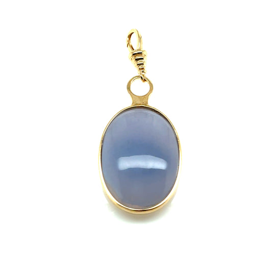 Enhancer Chalcedony Blue