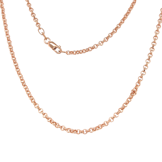 ROUND BELCHER CHAIN - 2.6MM - 70CM -  Paddington Jeweller - Ojco