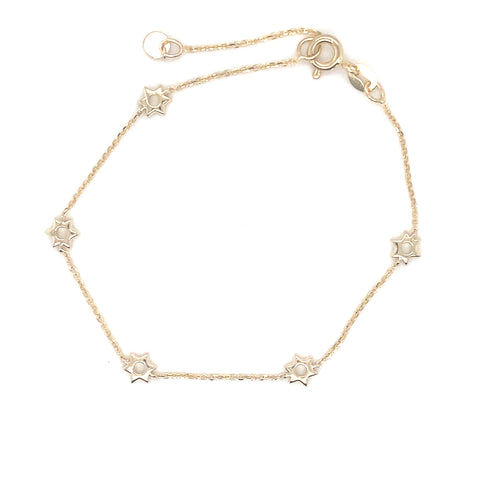 Magen David bracelet -  Paddington Jeweller - Ojco