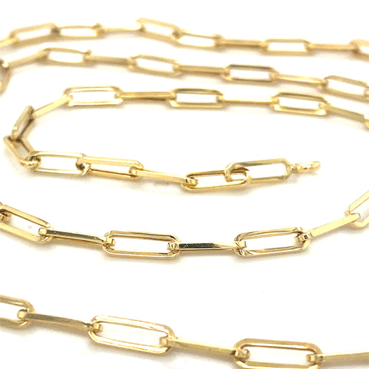 OBLONG TRACE CHAIN - 3.1MM -  Paddington Jeweller - Ojco